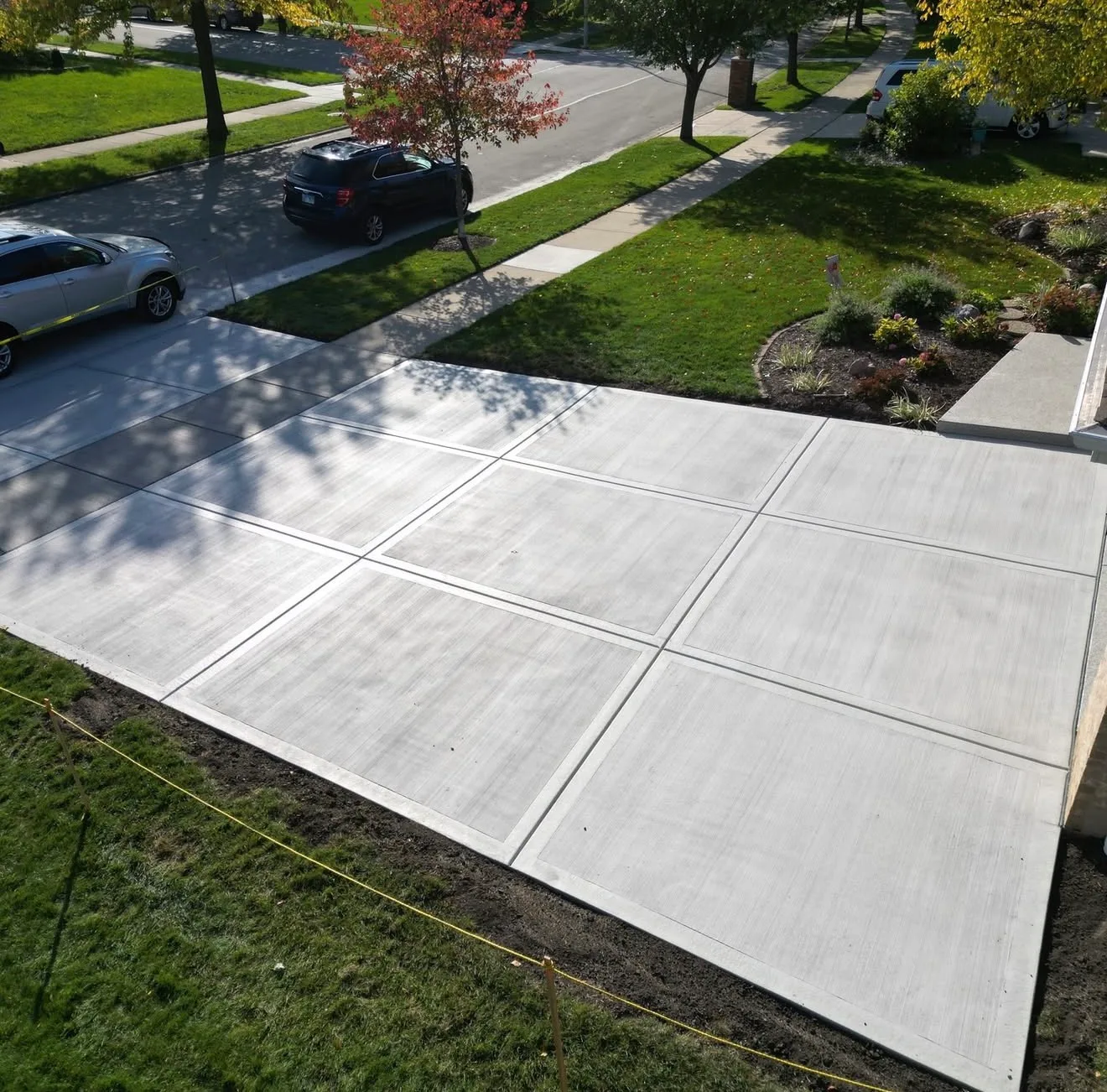 Concrete driveway replacement in Willowbrook IL by ZBL Concrete